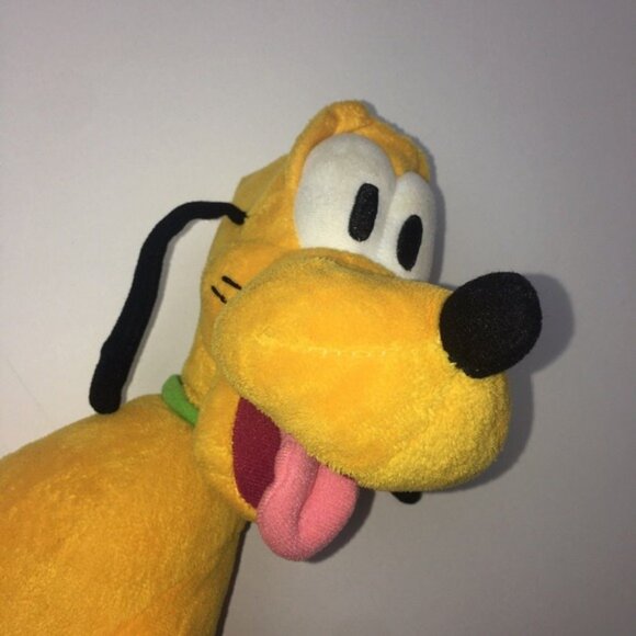 Disney Pluto 14" Plush Stuffed Animal Yellow Classic Character Kohl's Cares Toy - Picture 5 of 5